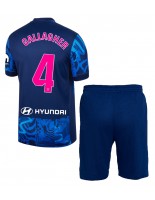 Atletico Madrid Conor Gallagher #4 Alternativní dres pro děti 2024-25 Krátký Rukáv (+ trenýrky)